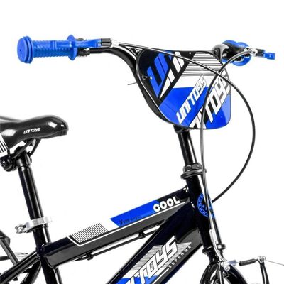 Bicicleta Infantil Pro Aventura Aro 16 Com Rodinhas - Azul
