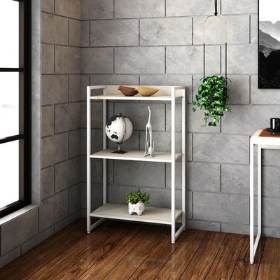 Estante Dynamica 60x30x104cm C/03 Prateleiras Snow / Est.branca Snow / Est.branca