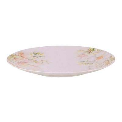 Jogo 12 Pratos de Porcelana 28cm Magnólia Tramontina Mesa Posta Restaurante