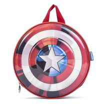 Lancheira Infantil Masculina Térmica Marvel Capitão América Azul