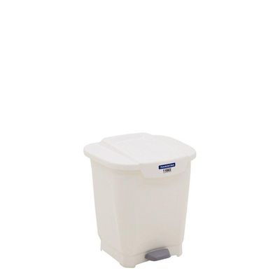 Lixeira Tramontina T-force Em Polipropileno Branco 25 L Tramontina