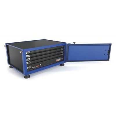 Caixa Para Ferramentas Pickup Box 1000x820x500 Mm Tramontina Pro Azul Tramontina