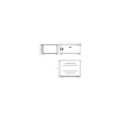 Caixa Para Ferramentas Pickup Box 1000x820x500 Mm Tramontina Pro Laranja Tramontina