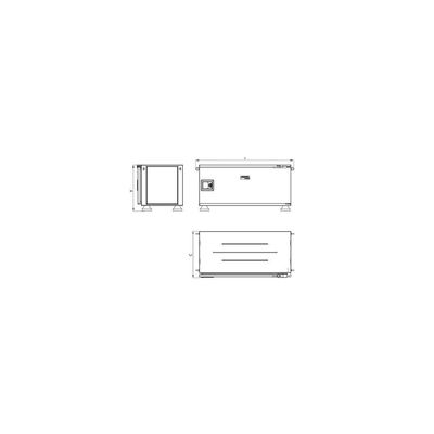 Caixa Para Ferramentas Pickup Box 1000x500x500 Mm Tramontina Pro Laranja Tramontina