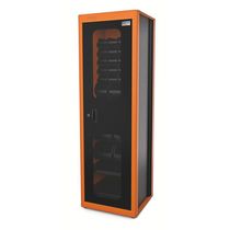 Armário Para Ferramentas Com 1 Porta, 29 Caixas Plásticas Bin E Visor Tramontina Laranja
