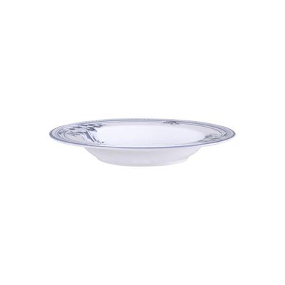 Prato Fundo Tramontina Azzura Em Porcelana Decorada 23 Cm Tramontina