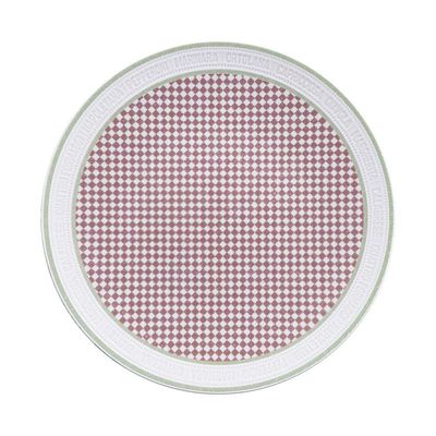 Prato Raso Tramontina Positano Em Porcelana Decorada 25 Cm Tramontina