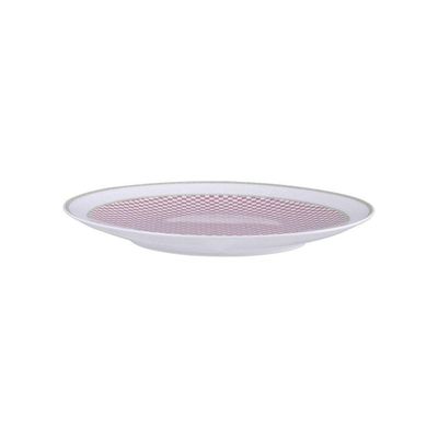 Prato Raso Tramontina Positano Em Porcelana Decorada 25 Cm Tramontina