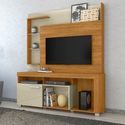 Estante Home Para Tv 50 Polegadas ícaro Cumaru Opala Madetec
