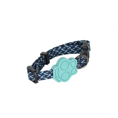 Coleira Para Pet Azul - M Azul