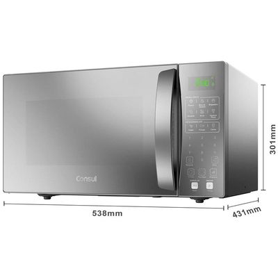 Forno de Micro-ondas Consul CMS46AR com Função Menu Fácil 32L - Prata Prata / 110
