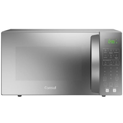 Forno de Micro-ondas Consul CMS46AR com Função Menu Fácil 32L - Prata Prata / 220