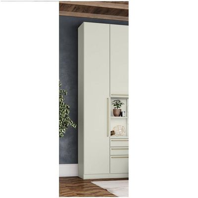 Guarda Roupa Modulado 01 Porta Seletto Henn Areia Hp