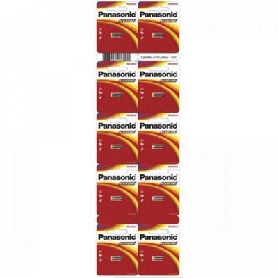 Pilha Alcalina 12V Lr-V08-1B Panasonic - Bli / 10
