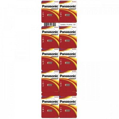 Pilha Alcalina 12V Lr-V08-1B Panasonic - Bli / 10