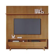 Kit Luna Painel E Rack Com Painel Cumaru