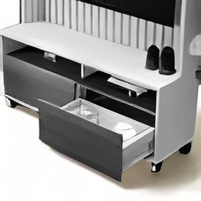 Estante Home Para Tvs 50 Estilos Off E Naturalle Ripado Carmolar