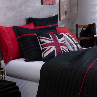 Cobre Leito Queen Inove Dupla Face 200 Fios 5 Peças - London