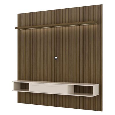 Painel Suspenso Tv 75 Pol 183 Cm 4585 Arly Pinho Ripado Off White