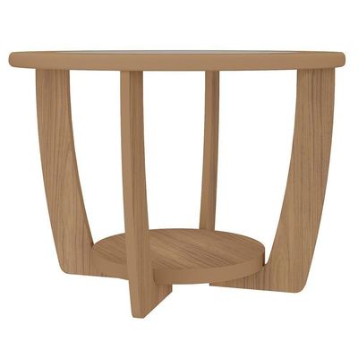 Mesa De Centro Mdf 60 Cm Sala De Estar 4575 Arly Carvalho