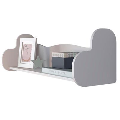 Prateleira Decorativa Nicho Infantil Mdf 91x30 Cm Arly Branco