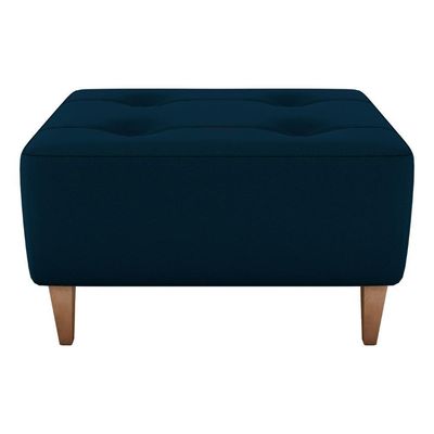 Puff Decorativo Para Sala Piva 62x52 Cm E433 Milani Store Azul
