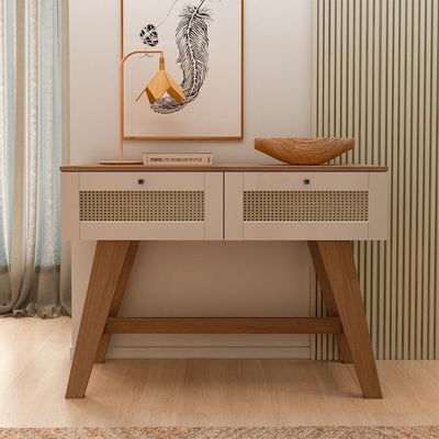 Aparador 2 Portas 110 Cm Sala Estar 4674 Cinamomo Off White Arly Cinamomo Off White