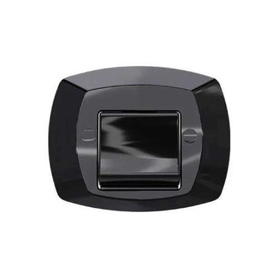 Acabamento Válvula Docol Preto - Blukit - Material Plástico E Aço Inoxidável