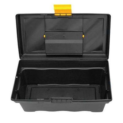 Caixa De Ferramentas Plástica 18x32cm - Dtools Para Organização De Ferramentas