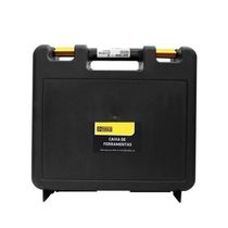 Caixa De Ferramentas Maxi 35x34x12 Com Dobradiças Reforçadas E Porta Cadeado - Dtools