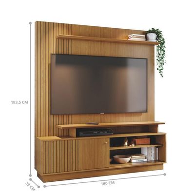 Home Theater Ares Com Design Funcional Cumaru
