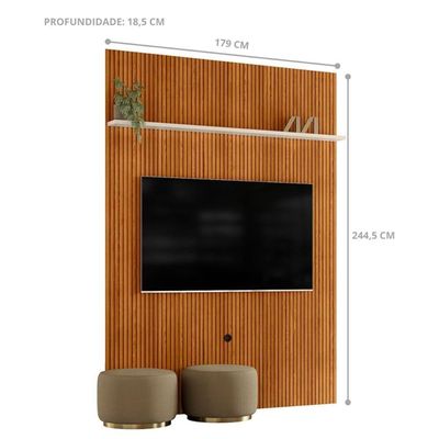 Painel De Teto New Interlagos Cinamomo/off-white
