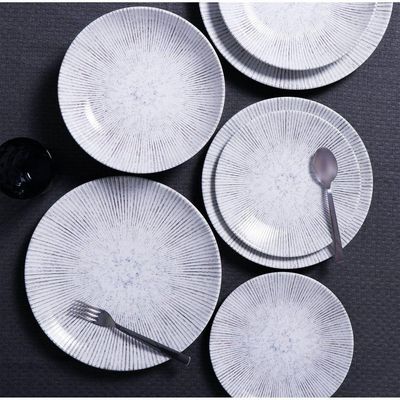 Prato Sobremesa Tramontina Diamantina Maxforce Em Porcelana 19 Cm Tramontina
