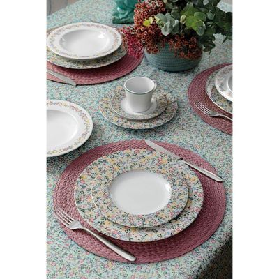 Prato Fundo Tramontina Dalina Em Porcelana Decorada 23 Cm Tramontina
