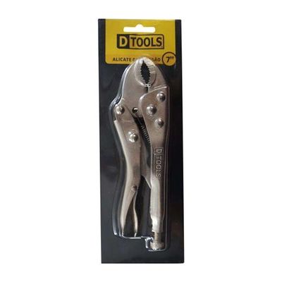 Alicate De Pressão 7 Polegadas Com Mandíbula De Mordentes Paralelos - Dtools