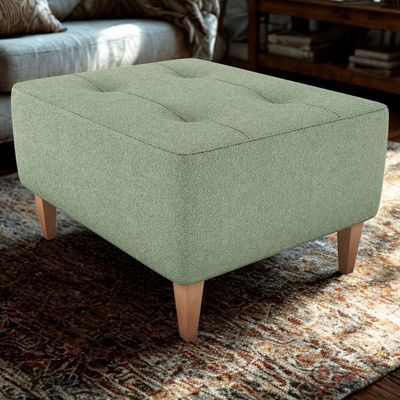 Puff Para Sala 62 Cm Piva Tecido Boucle F494 Oliva Milani Store Oliva