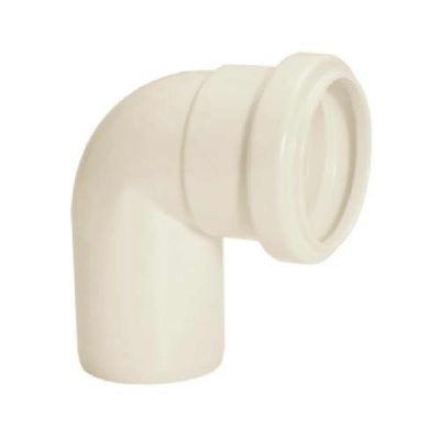 Joelho 90º Esgoto 50mm Pvc Branco - Amanco - Nbr 5688