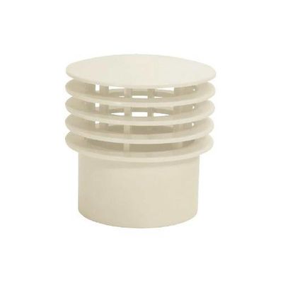 Terminal De Ventilação Esgoto 100mm Pvc Branco - Amanco - Nbr 5688