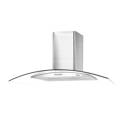 Coifa de Parede Philco Curva 90cm Inox Dupla Filtragem PCO90G 220V