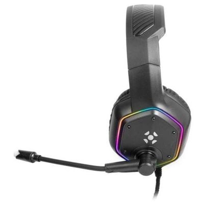 Headset Gamer Fortrek Blackfire P2 + Usb Rgb Preto