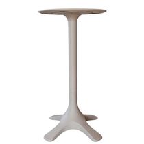 Mesa Bistrô Venice Fratini 110 Cm (altura) Com Tampo Redondo 60 Cm (largura) Polipropileno Preto