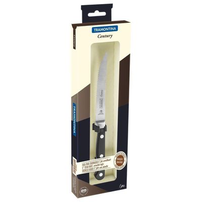 Faca Para Churrasco E Frutas Century Com Lâmina Em Aço Inox E Cabo De Policarbonato E Fib