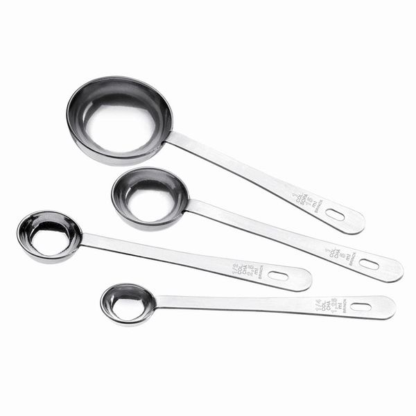 Medidor tipo Colher Brinox Top 2203/300 em Aço Inox 4 Peças