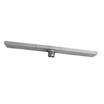 Ralo Invisivel Linear Aço Inox 60cm Anti Odor Insetos Tampa Escovada Banheiro Canto