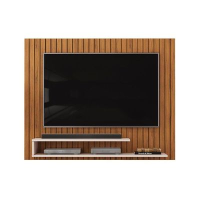 Painel Quarto P- Tv Até 55 Pol Ripe 134x108cm Freijo-off White - Dj Móveis