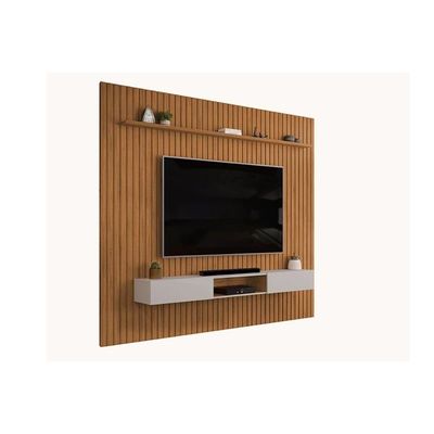 Painel Quarto P- Tv Trento 275x240cm Cedro-bali - Dj Móveis