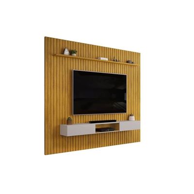 Painel Quarto P- Tv Trento 275x240cm Cedro-bali - Dj Móveis