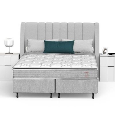 Conjunto Box Queen Mola Prodormir Florida