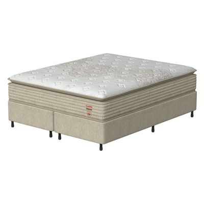 Conjunto Box Queen Espuma Prodormir Fiorano