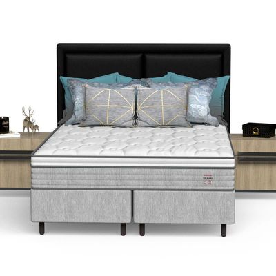 Conjunto Box Queen Mola Prodormir Top Bambu